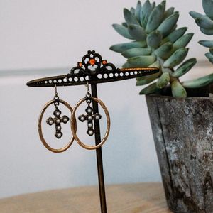 Altar'd State Cross Earrings